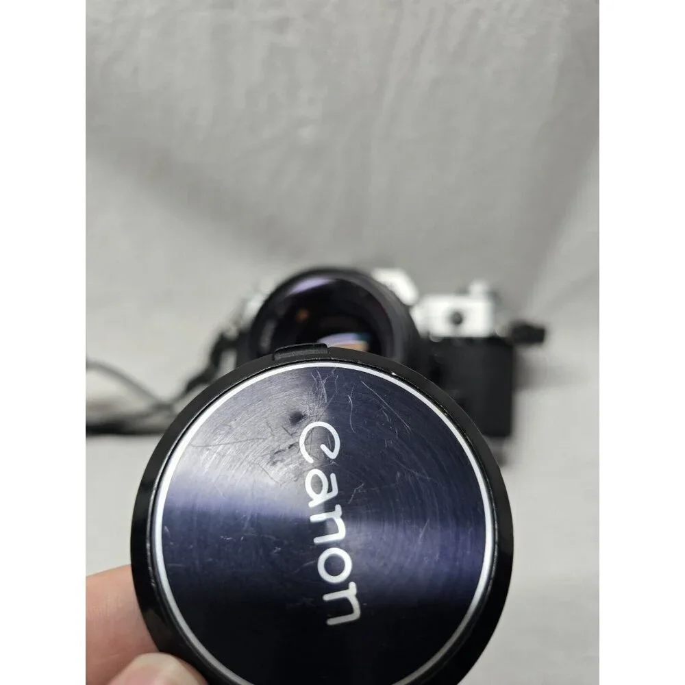 Canon AE-1 35mm Film Camera Canon 50mm Lens- NOT TESTED - Picture 6 of 16
